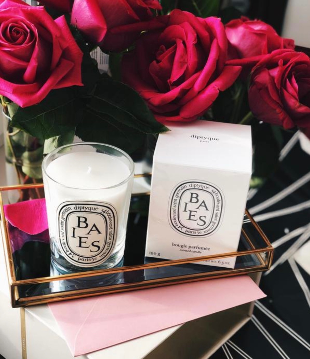Diptyque Baies Candle 6.5oz / 190g Luxury Scented Home Fragrance Authentic