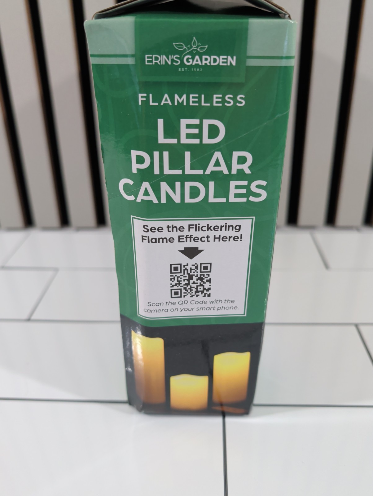 3 PCS Indoor Outdoor Flameless LED Pillar Candles w/ Timer & Remote