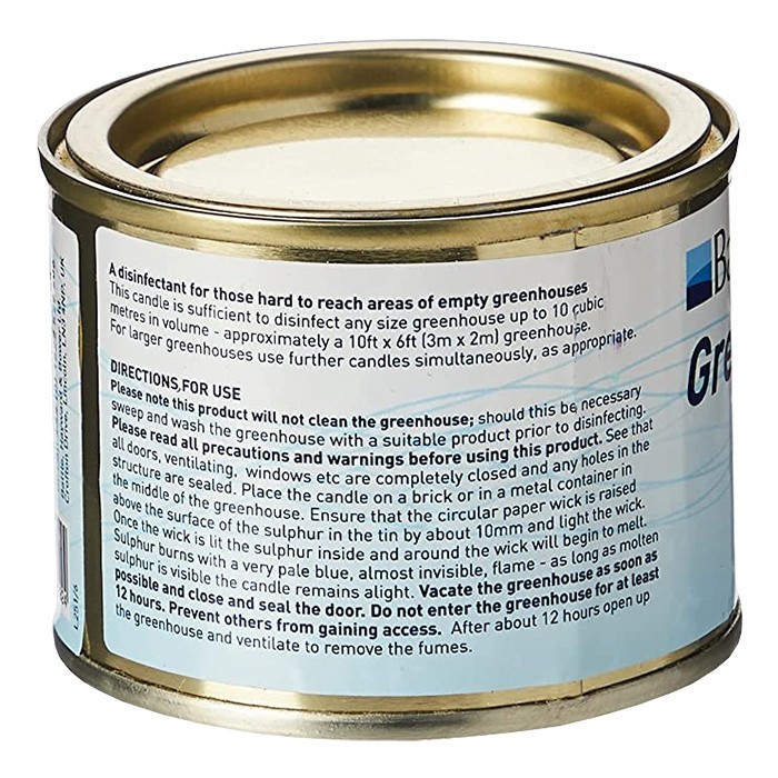 Battles Sulphur Sulfur Candle 225g Kill Pests + Powdery Mildew – 1, 2 or 4 Pack!