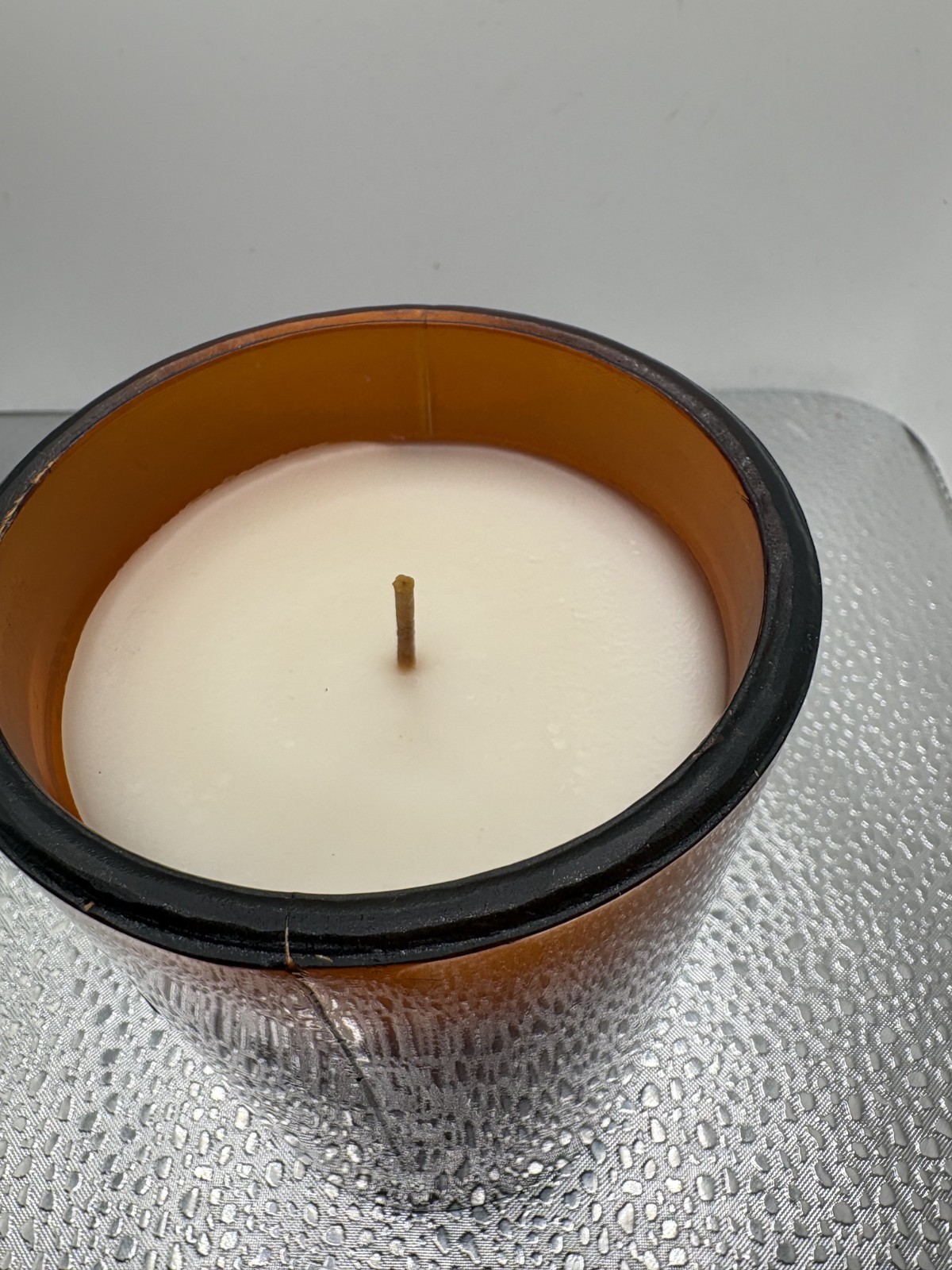 Rosy Rings Spicy Apple Signature Glass Candle 7.5 oz/ 50 hour burn time NEW