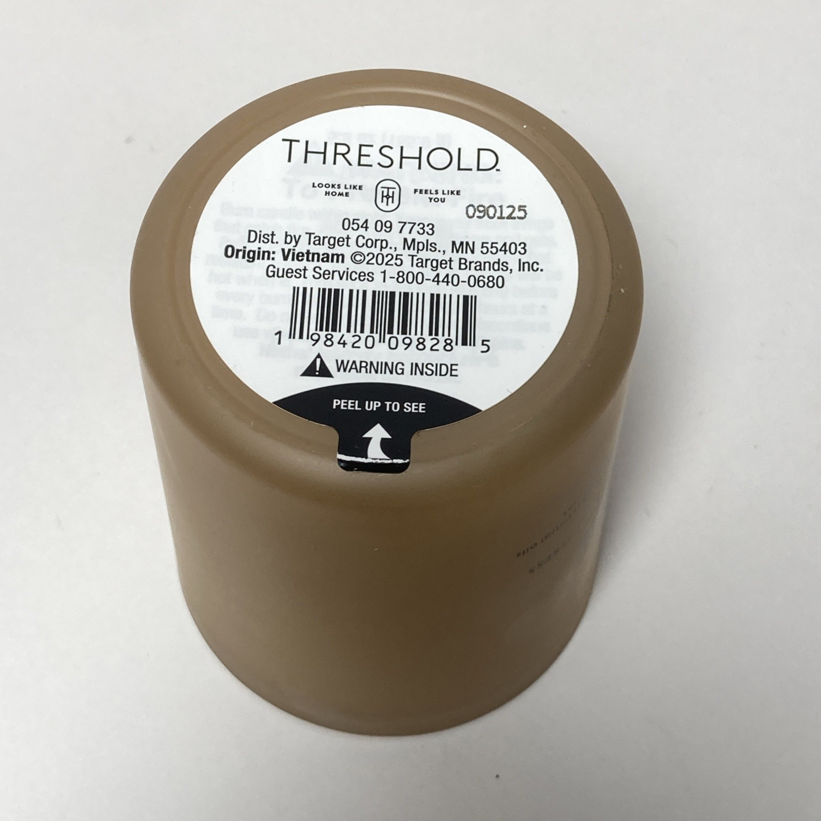 Threshold 5.5oz Jasmine & Ylang Ylang 1 Wick Scented Candle Plant Wax Essen Oil