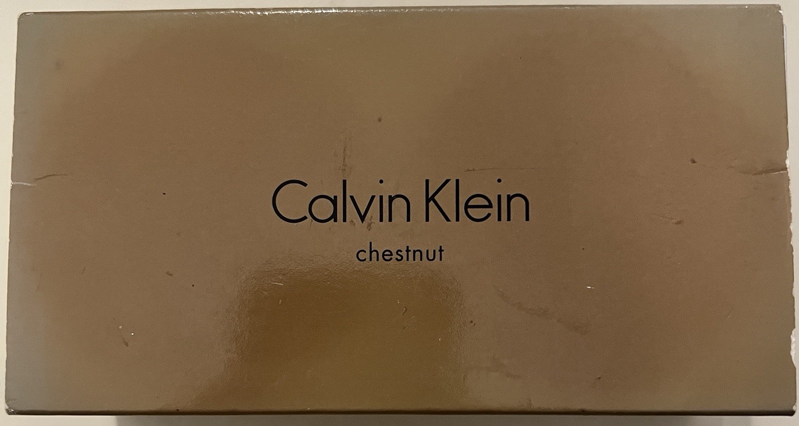 CANDLE SET OF 2 CALVIN KLEIN CHESTNUT SCENTED CANDLE FREE SHIPPING