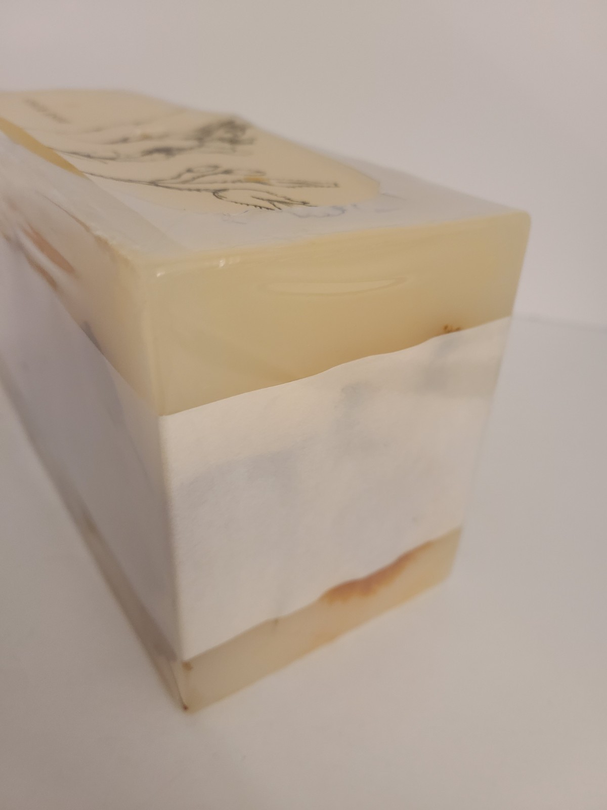 Rosy Rings Botanical Large Brick Candle 3 Wicks HARVEST PUMPKIN 160hr NEW