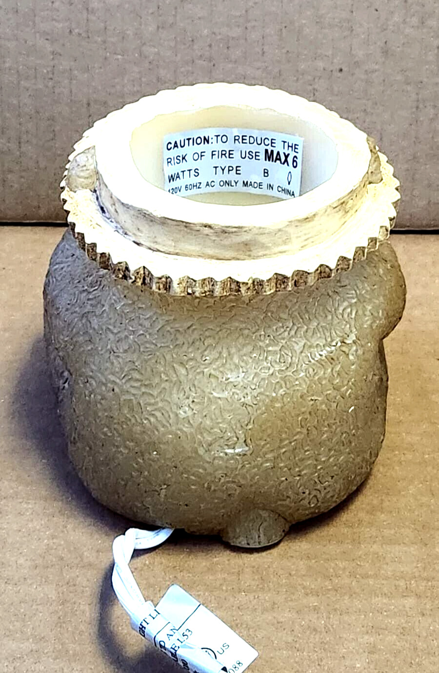 The Evermore Candle Bear EC-130 A Scented Electric Candle 4–6-Watt Bulb