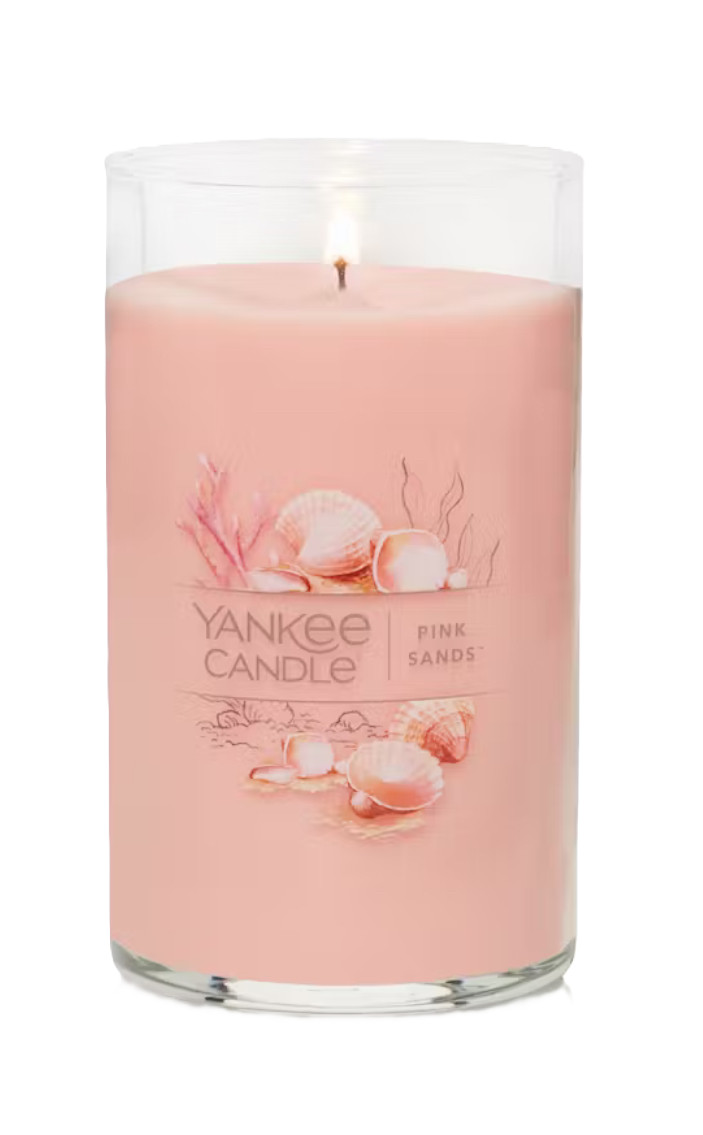 Yankee candle Pink Sands 14.25oz – citrus, sweet florals and spicy vanilla