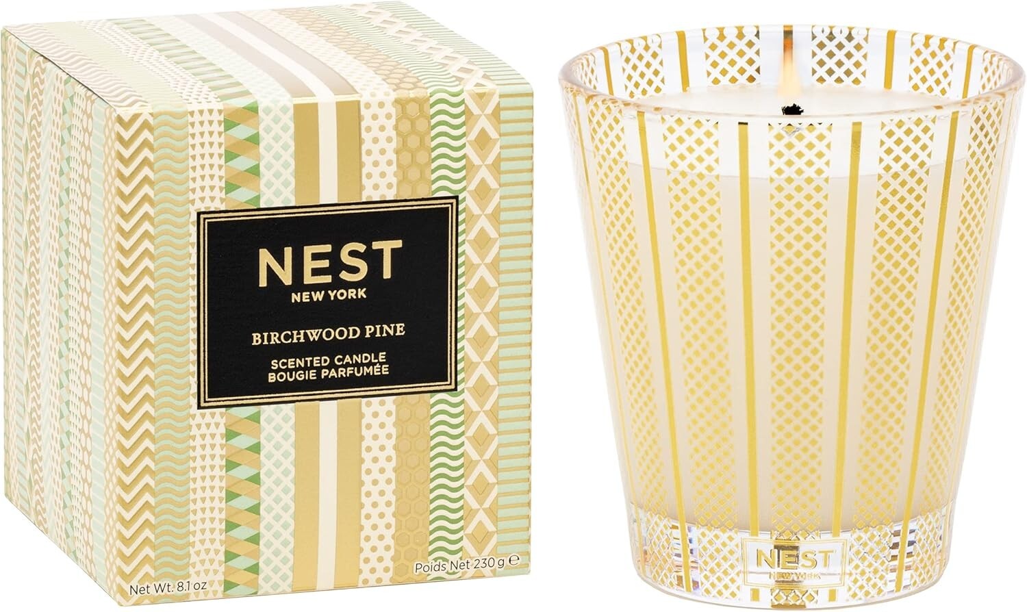 NEST New York Birchwood Pine Scented Classic Candle, 8.1 oz New