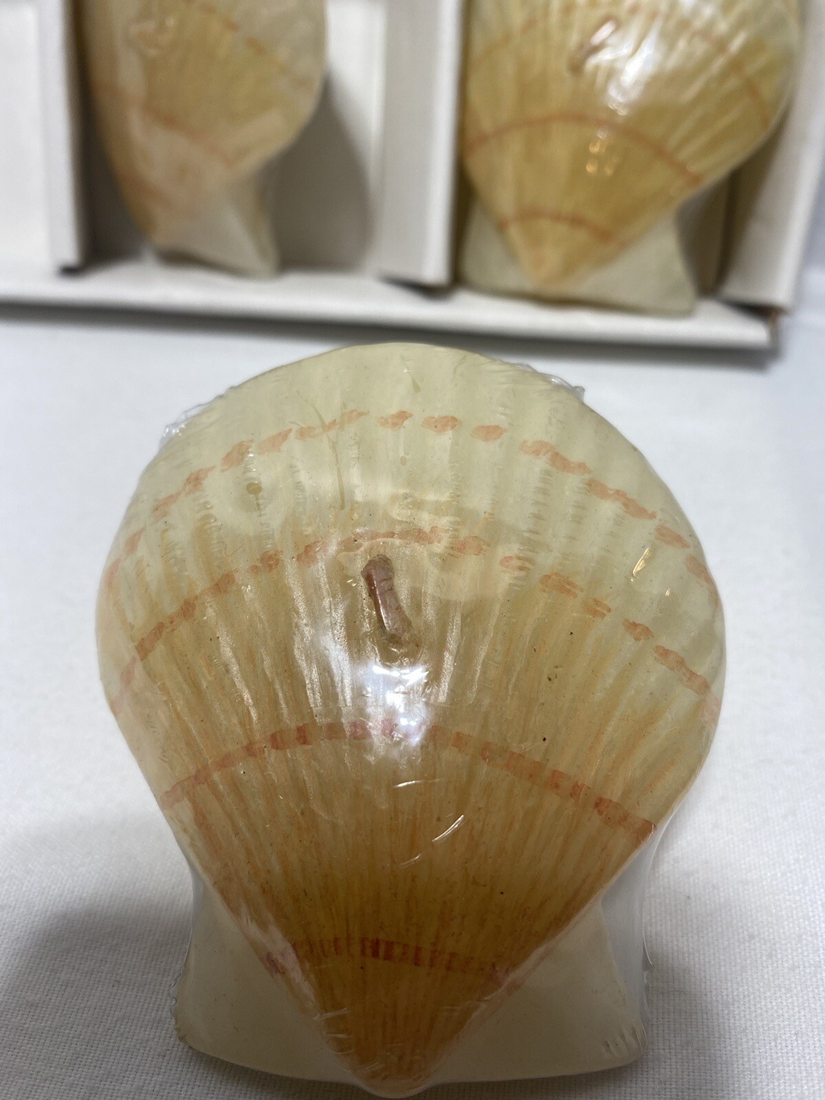 SEASHELL FLOATING CANDLES (3 PACK) BEACH / COASTAL HOME & BATHROOM DECOR