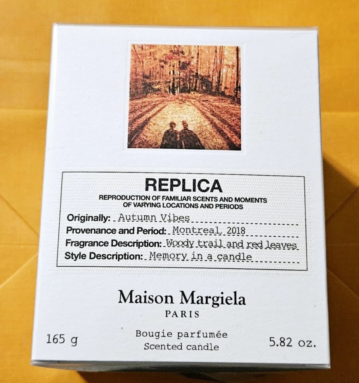 Maison Margiela Replica Autumn Vibes Scented Candle 5.82 OZ / 165 G New sealed