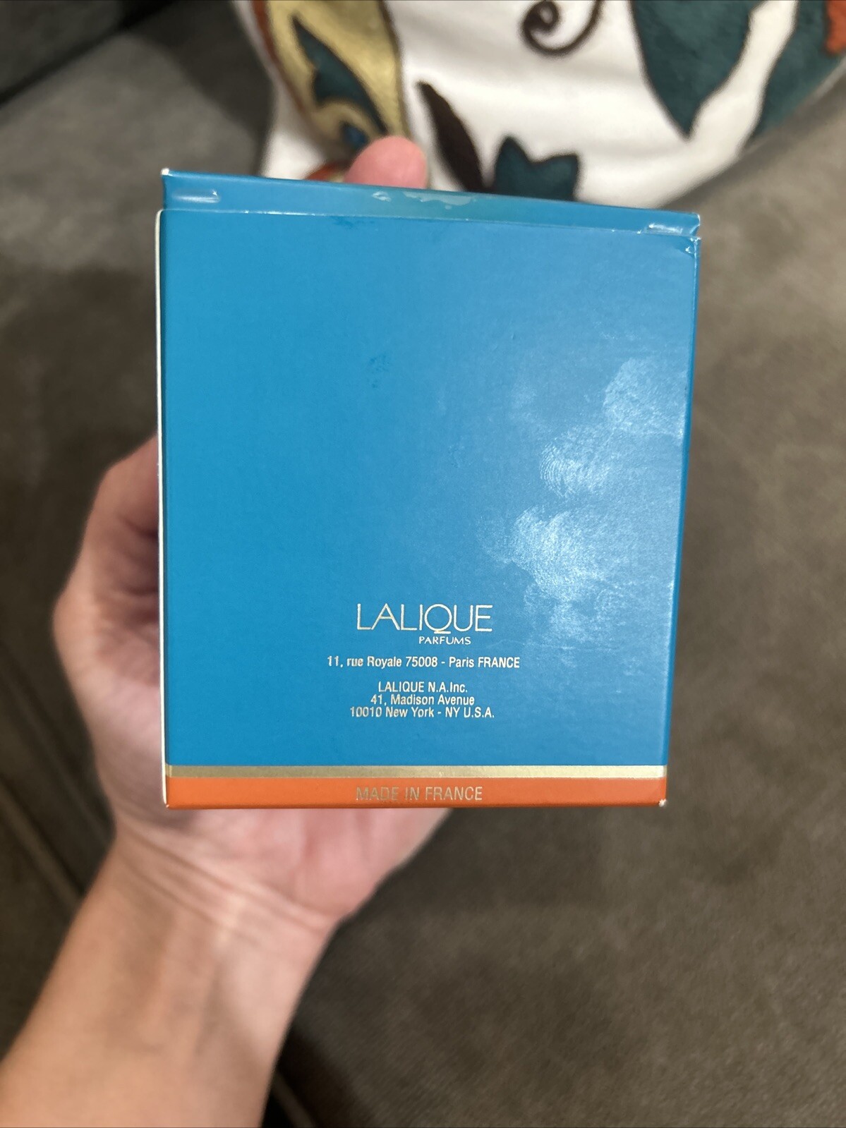 Lalique Bougie Parfumee Perfumed Candle – 5.0 oz. 150g Made In France