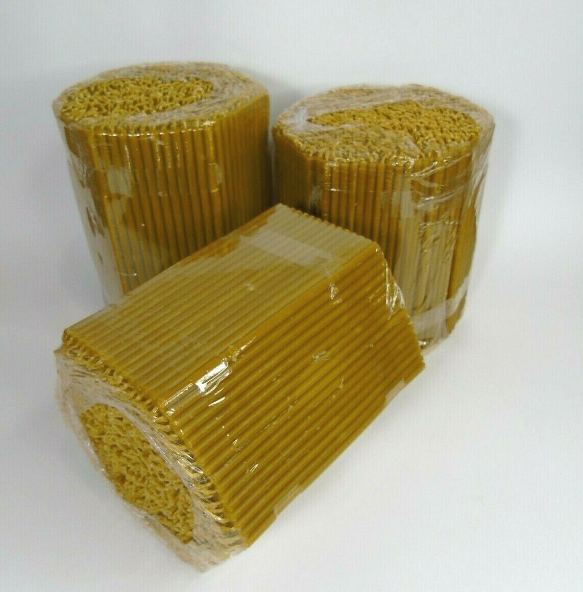 100 Pcs Church Candles for Home and Church with Beeswax Paraffin Candles