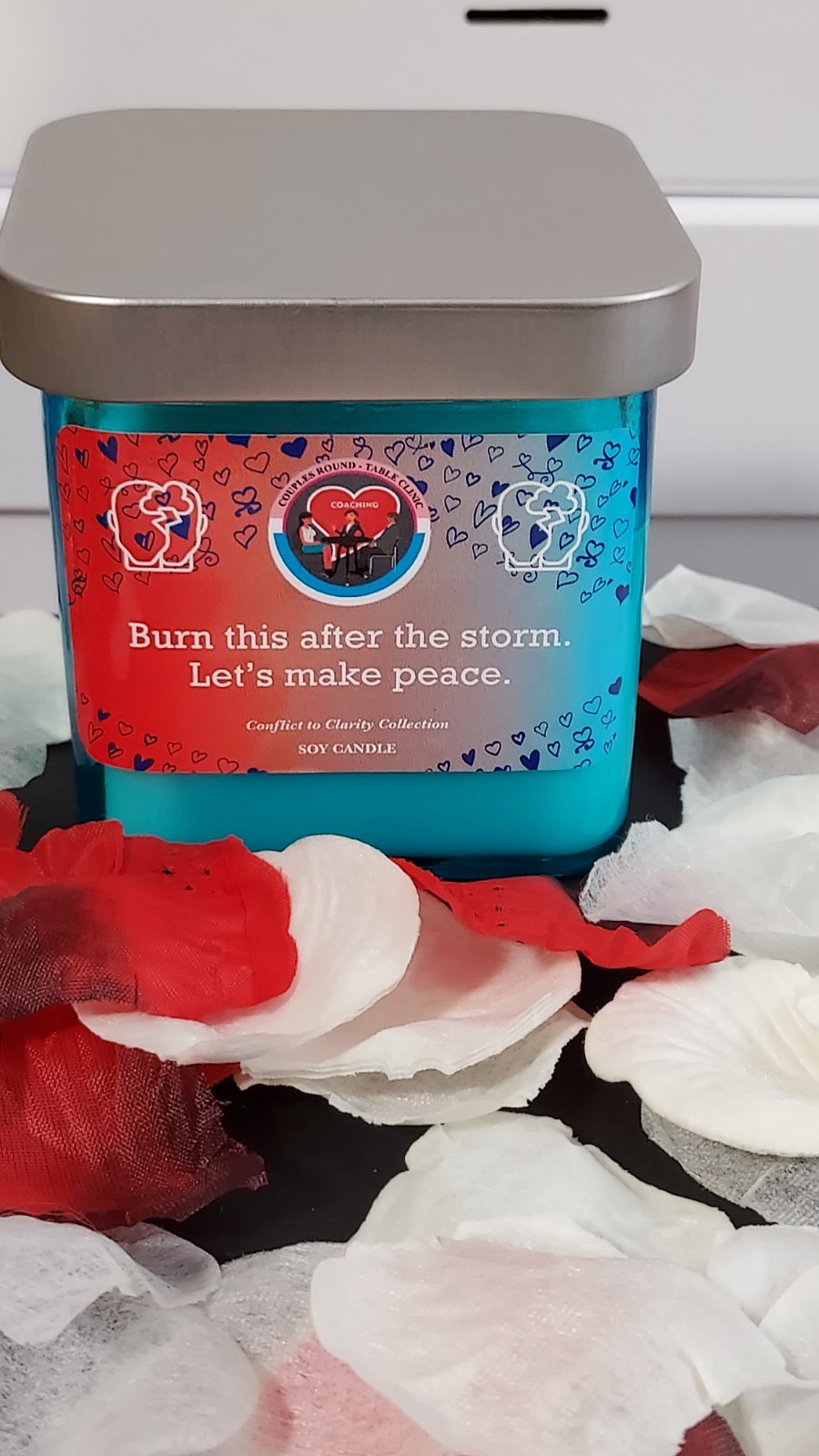 Candle, Relationship Healing Candle-Helps Couples Resolve Conflicts &Reconnect.