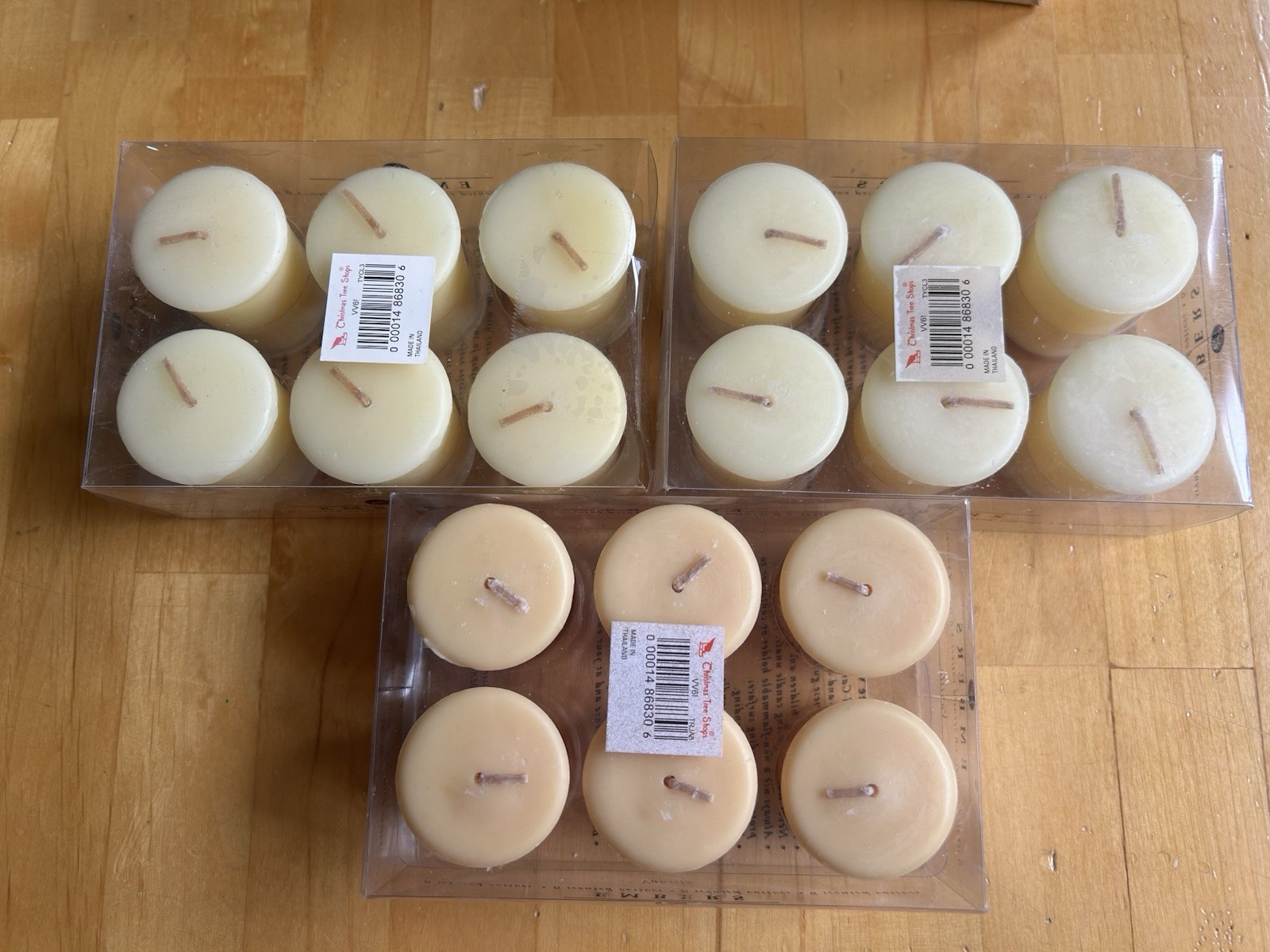 Large Lot of Votive Candle Assorted Colors and Scents Mix of Brands