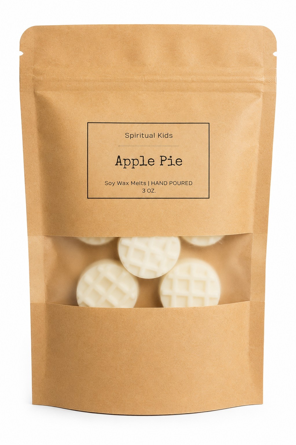 Apple Pie Soy Wax Melts 3oz HIGHLY SCENTED | Fall Wax Melts | Waffle Shaped