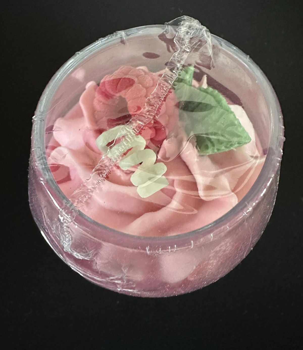 Mini Dessert Glass Jar Candles Set Of 6 Handmade Soy Paraffin Single Wick Sealed