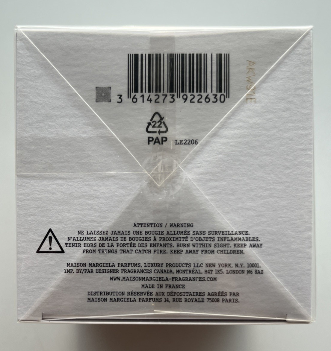Maison Margiela Replica Autumn Vibes Scented Candle 5.82 OZ / 165 g Sealed