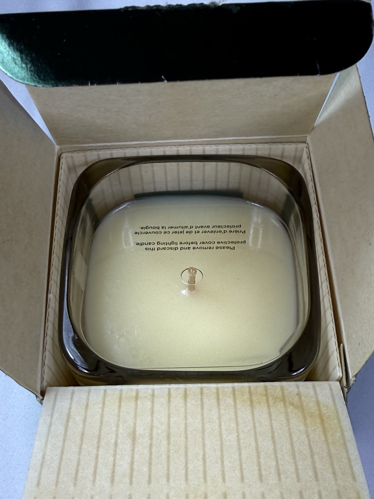 Gap Snow Pine Soy Candle 6oz Holiday Scented Bougie Parfumee Vintage Rare NEW