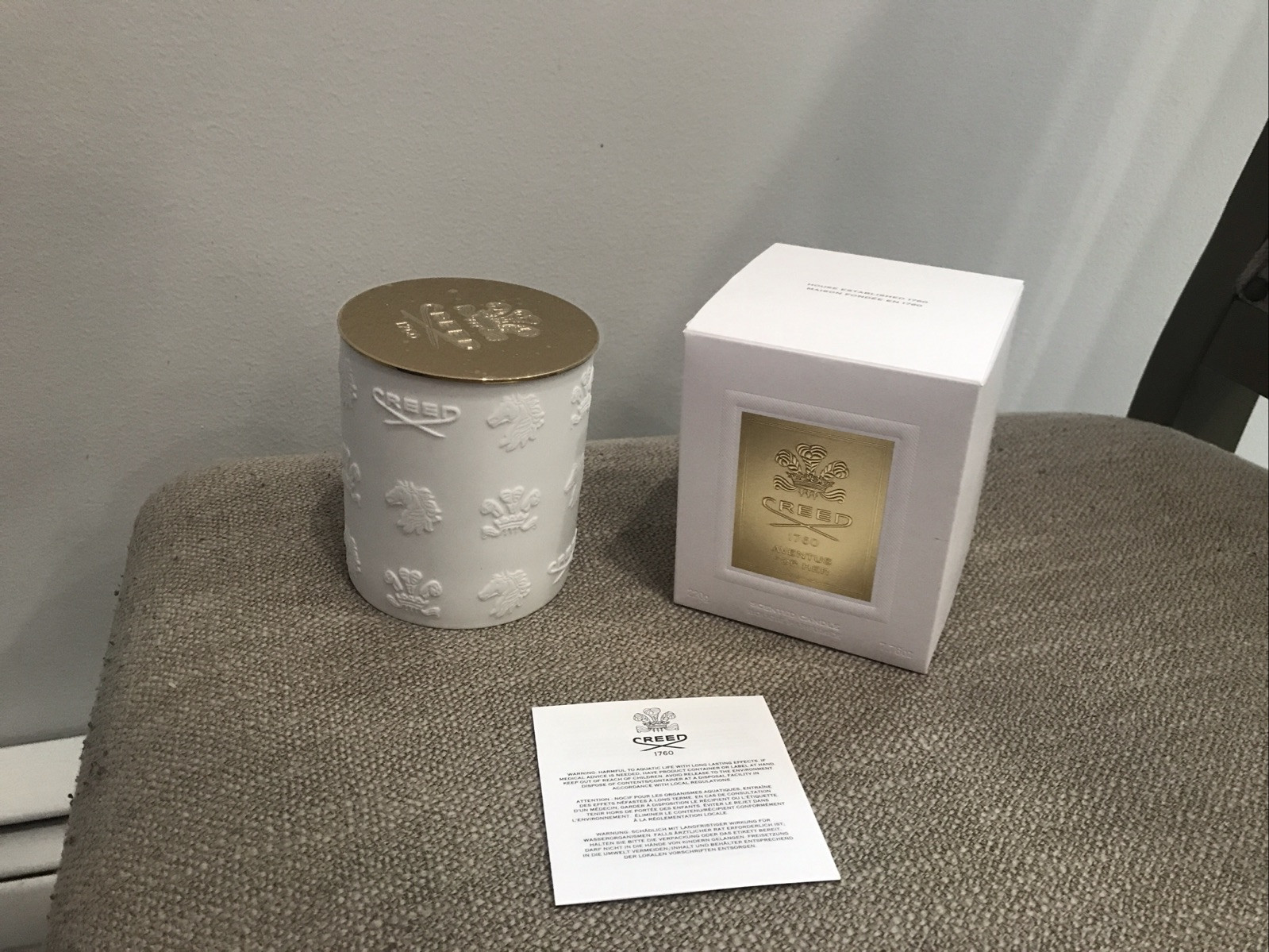 Creed Aventus Candle 7.76oz / 220g New