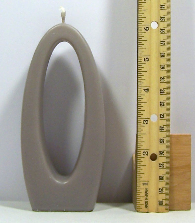 Alusi Candles LUNA Gray Unscented Modern Avant-garde Decor Canada NEW 4 LOT