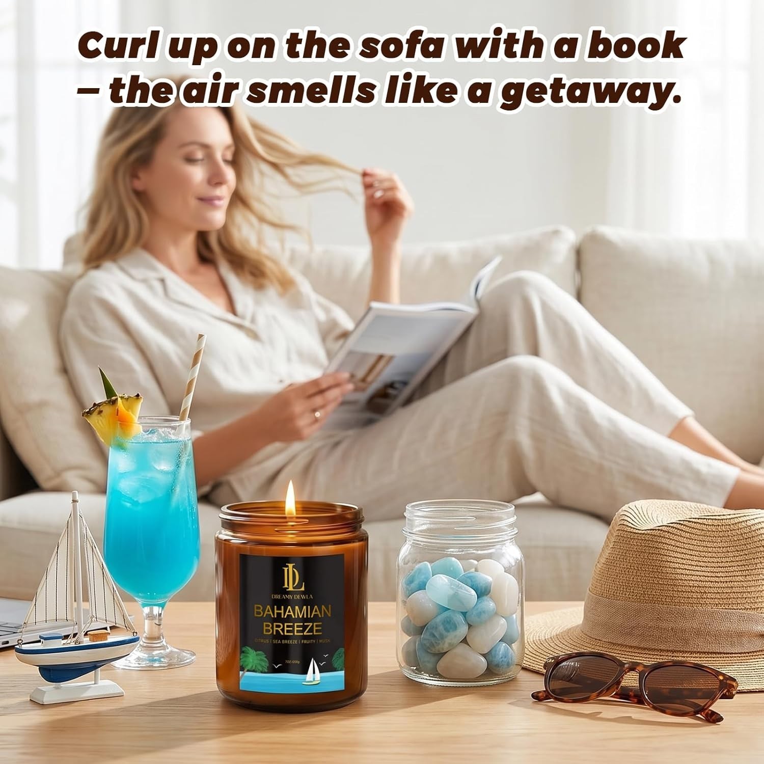 Scented Candles Set, 4 Pack Soy Candles for Home Scented, Candle Gifts for Wo…