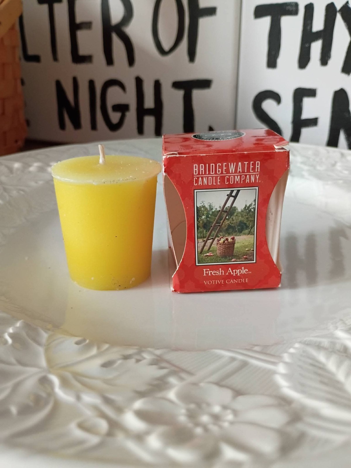 Bridgewater Candle Company Scented Votives Multi 6 Candles Lemon pop Fresh Apple