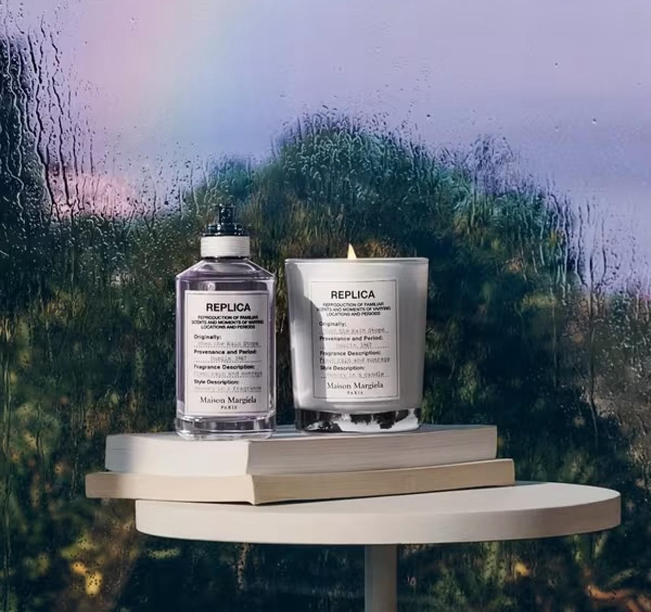 Maison Margiela Replica When The Rain Stops Scented Candle – New In Sealed Box