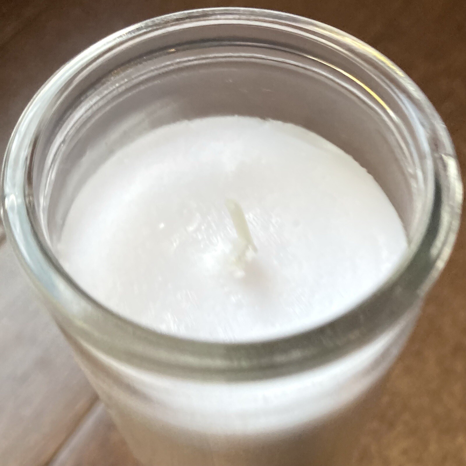 12 Tall Jar White Clear Blank Candles Glass For Crafts Labels Bulk Lot 8 inch