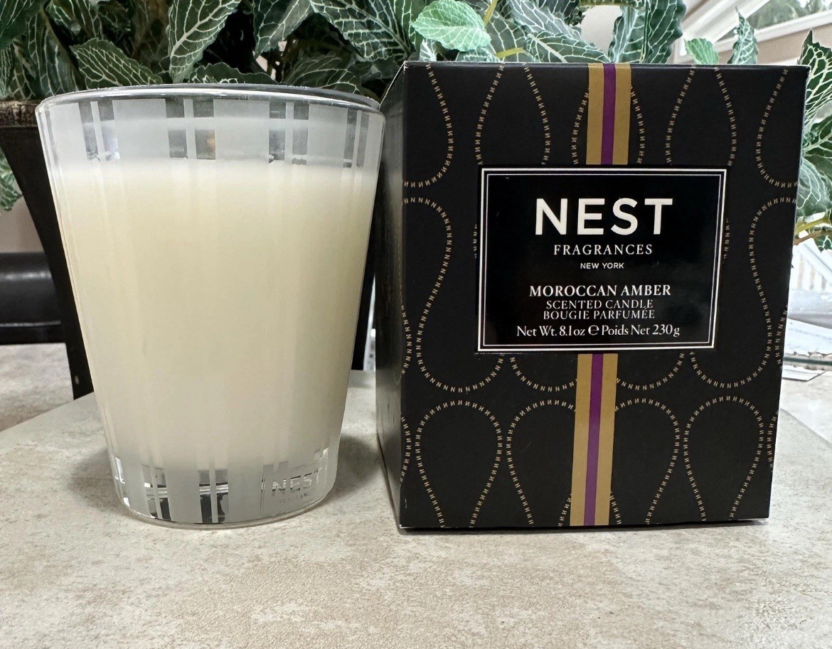 NEST Moroccan Amber Classic Candle – 8.1 oz 230g New In Box Rare