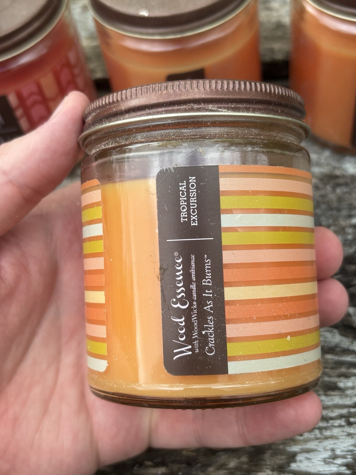 Wood Essence 5.7oz w/ Woodwick Ambiance Candle Bundle of 11 NEW