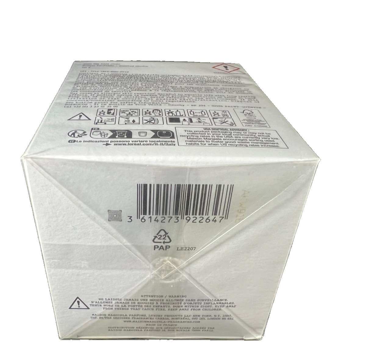 Maison Margiela Replica Scented Candle When the Rain Stops 5.82oz NEW SEALED BOX