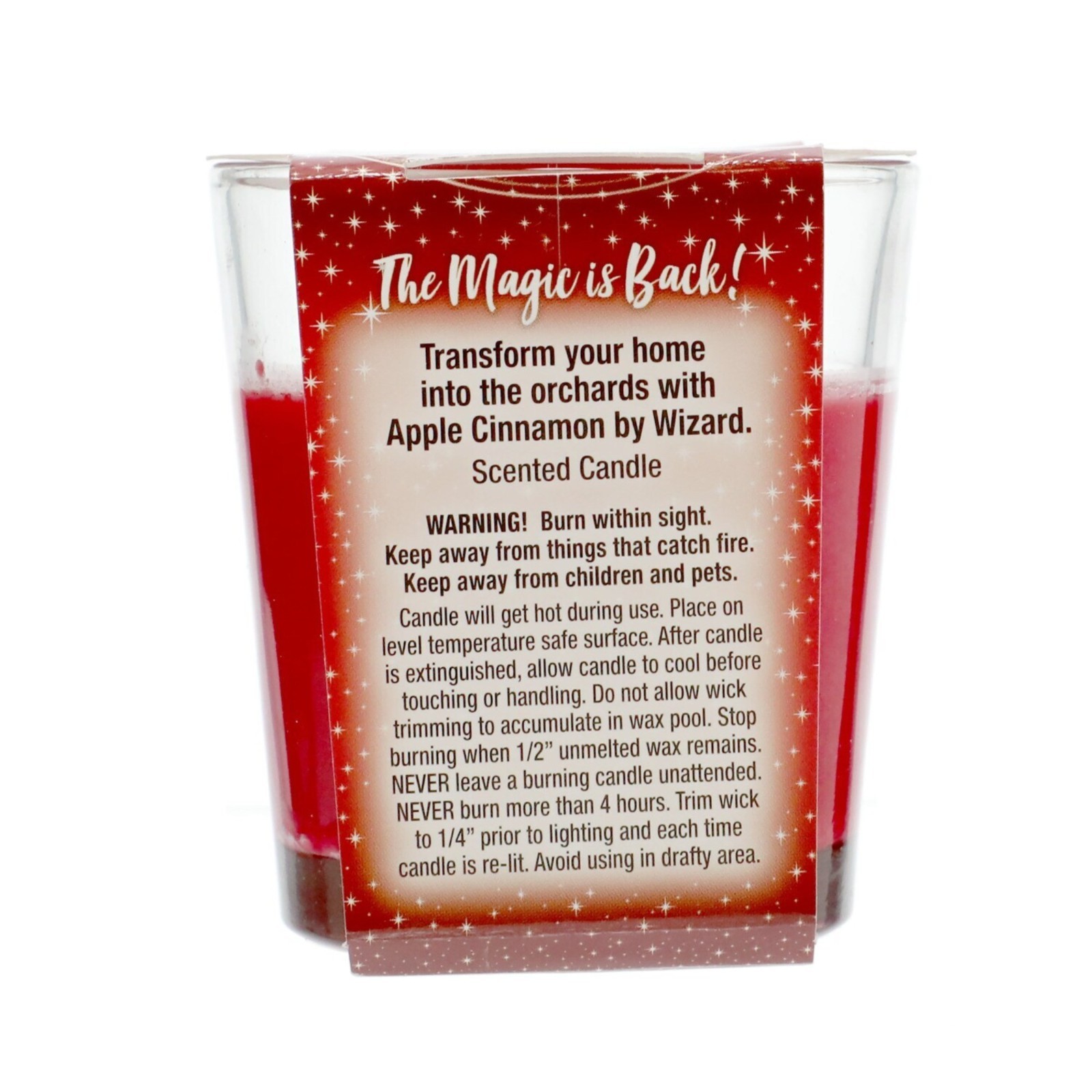 Wizard Scented Candle 12 Pack Choose Fragrance 3oz Glass Jar Home Decor Gift Set