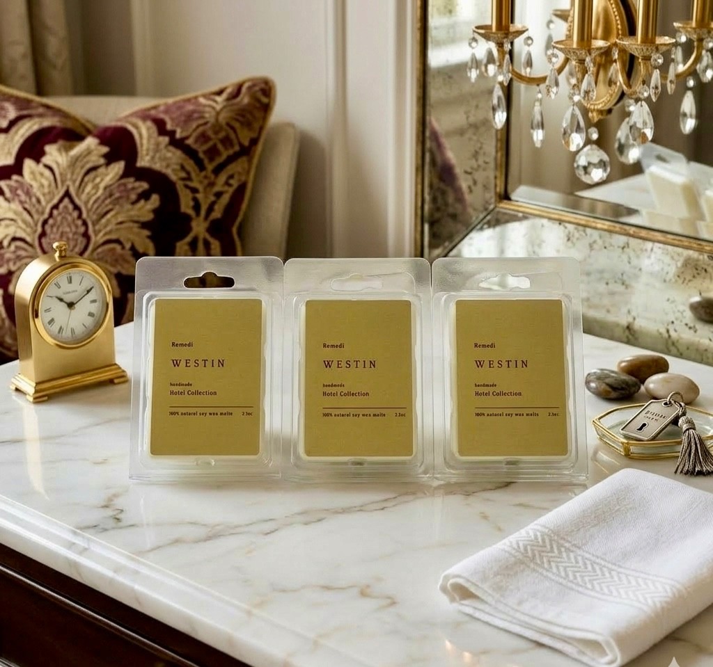 Westin Hotel hand poured 2.5oz Wax Melt 3 pack