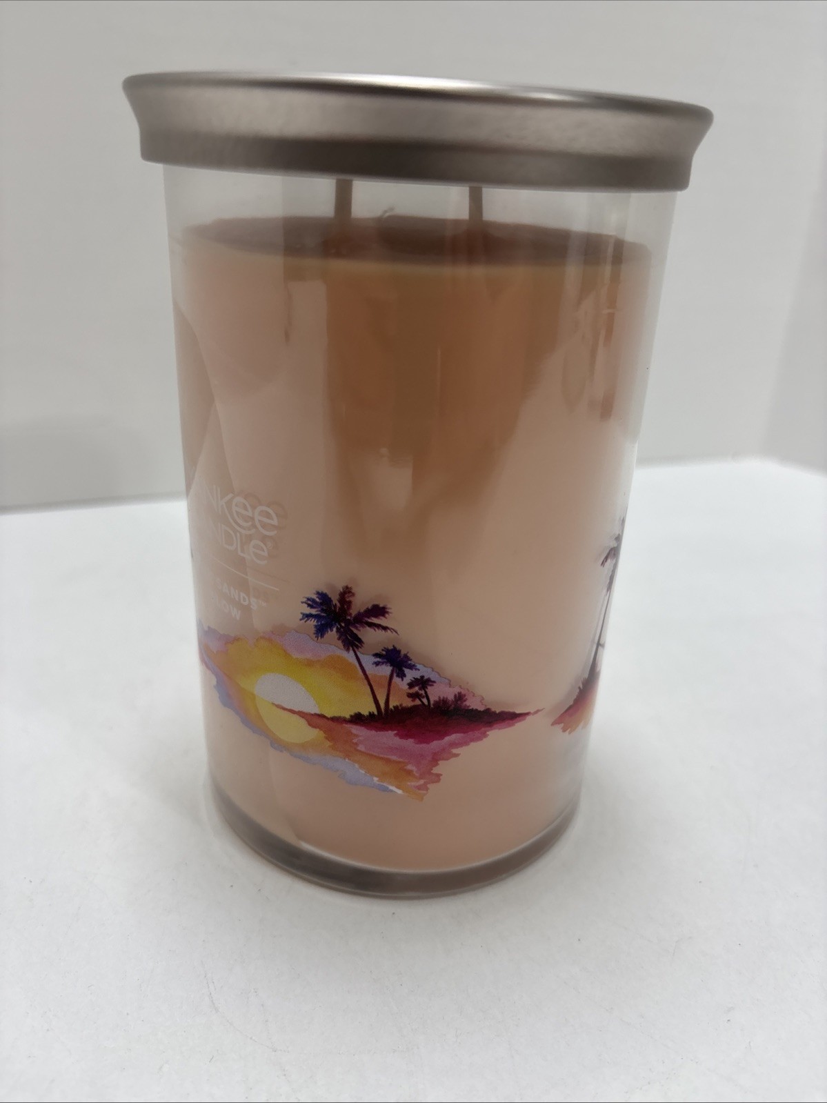 Yankee Candle Pink Sands 20 Oz Tumbler Two Wick Candle New