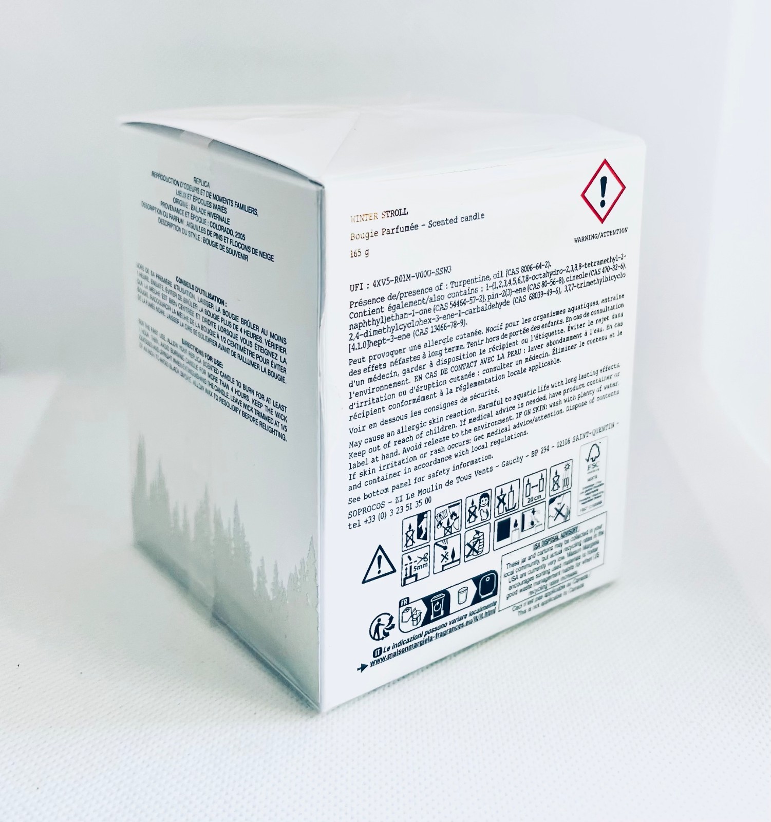 Maison Margiela – Replica WINTER STROLL Scented Candle – 5.82oz Limited Edition