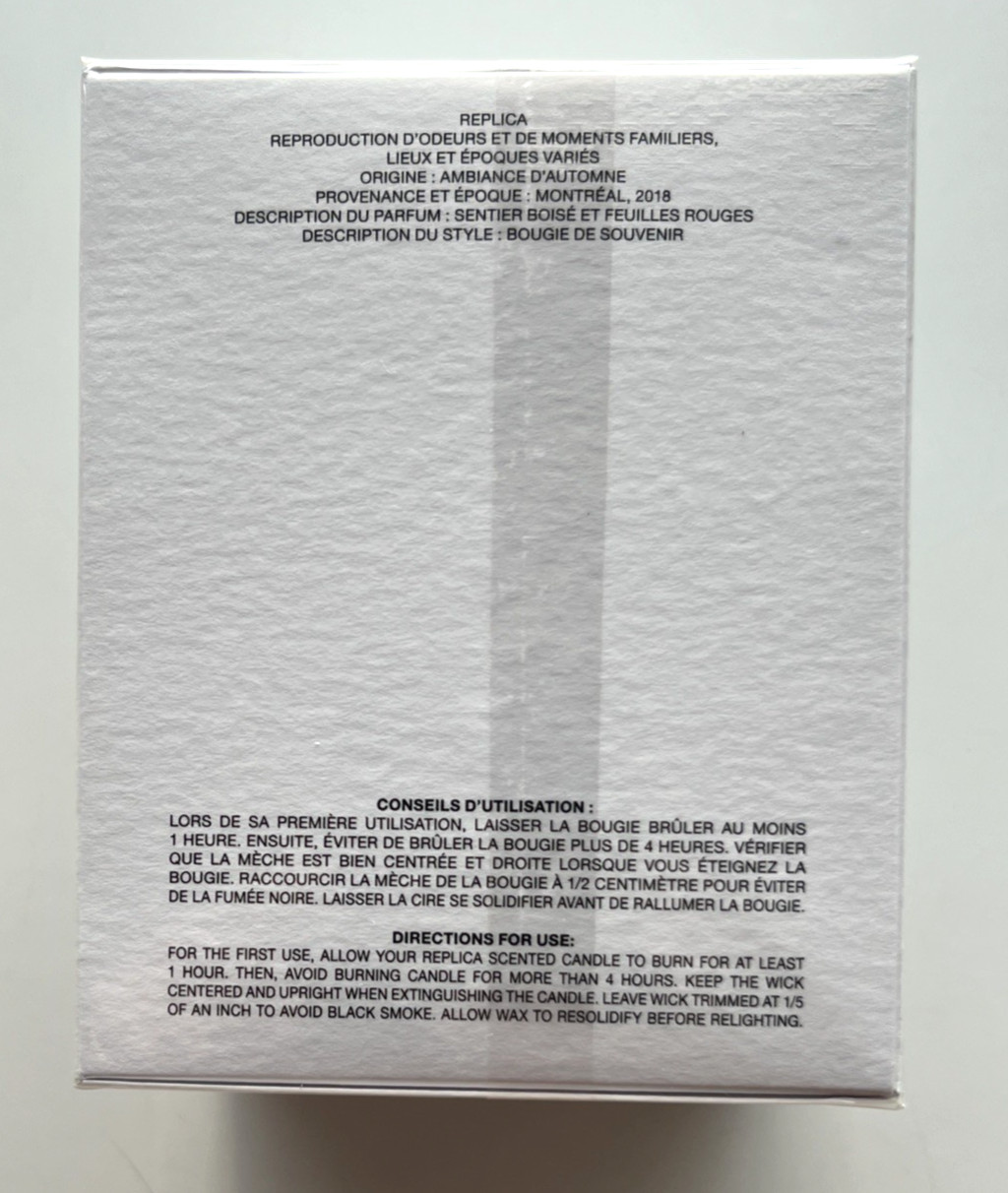Maison Margiela Replica Autumn Vibes Scented Candle 5.82 OZ / 165 g Sealed