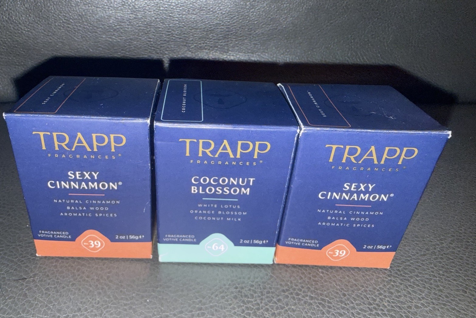 8-TRAPP Votive Candles In Multiple Scents. The Votives Are Sold Individually