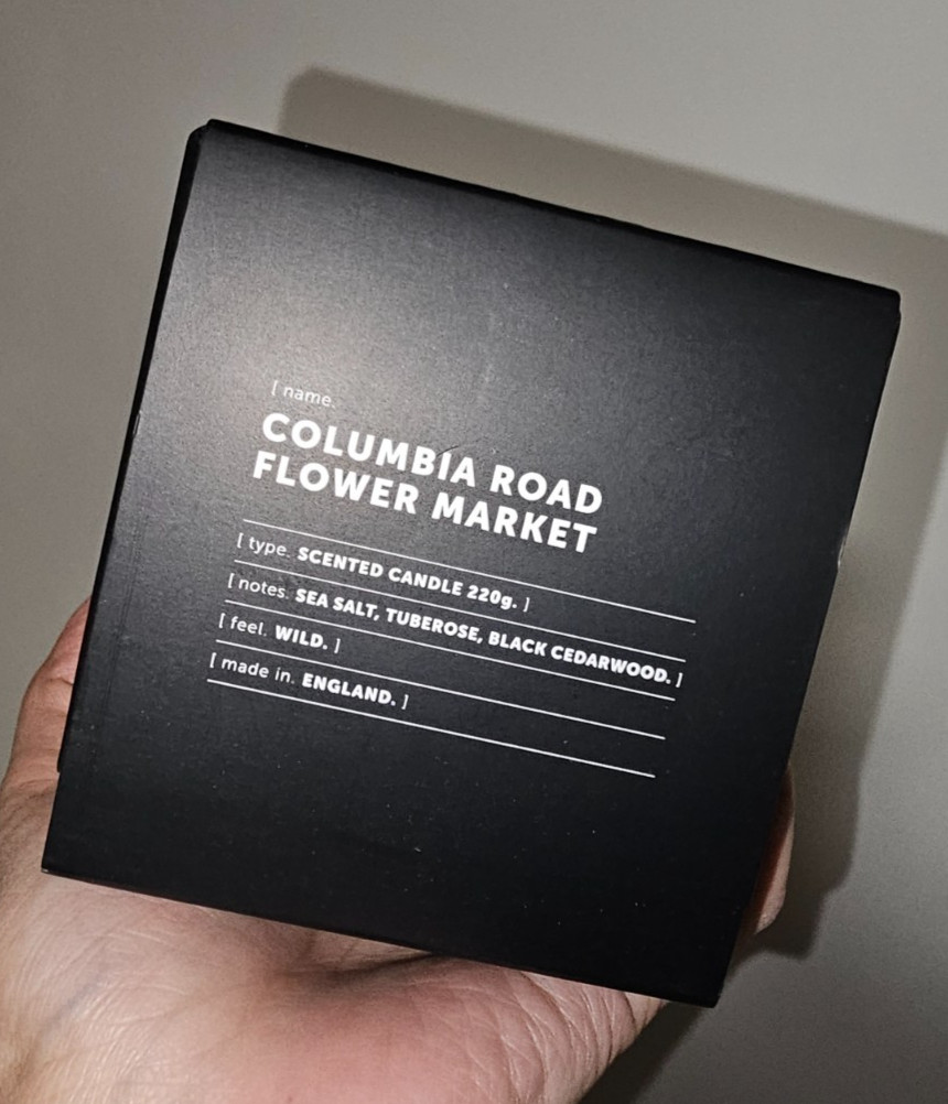 NEW Buster + Punch London England Sea Salt Columbia Road Dyftlys Candle 220g