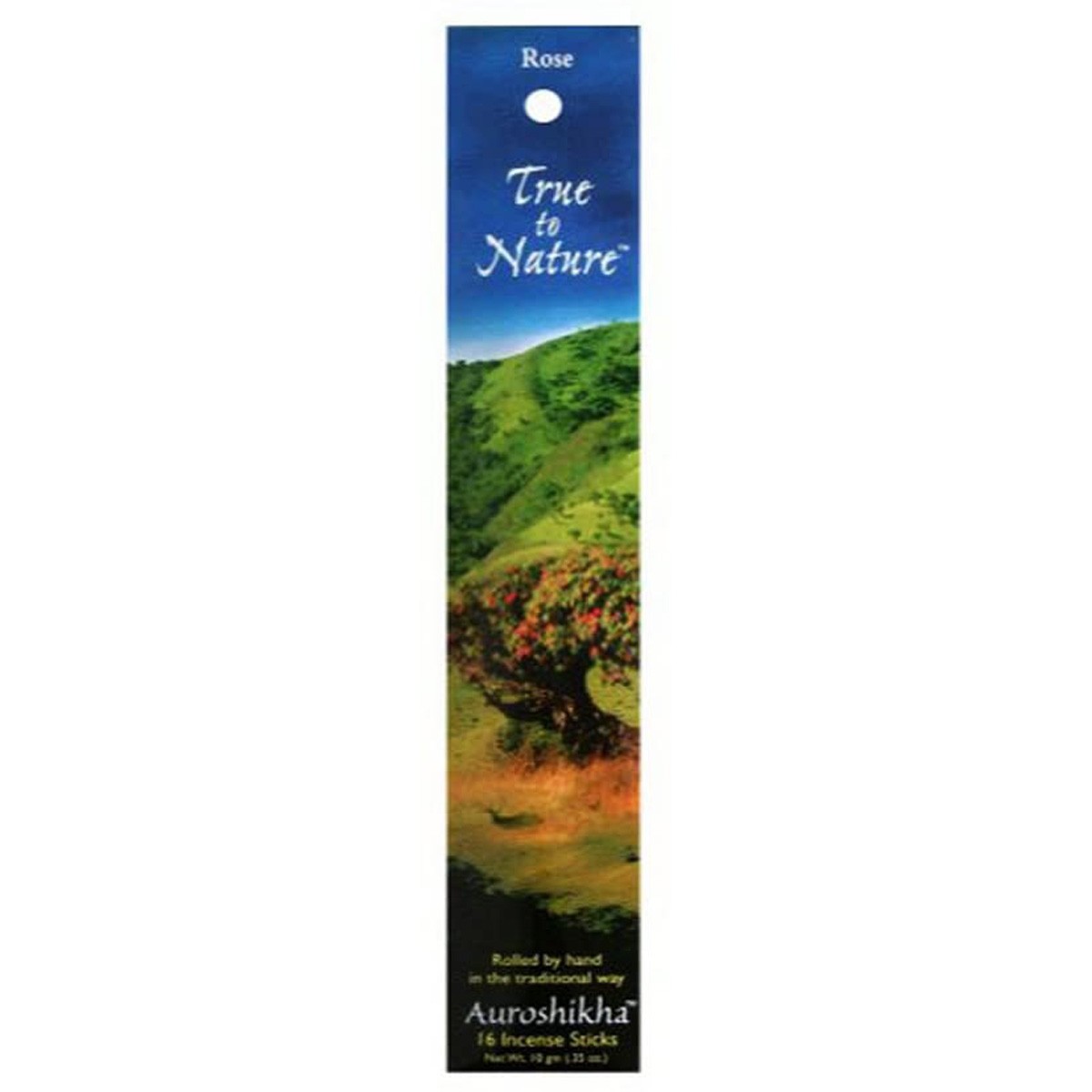 Auroshikha Rose Incense Sticks 16 Count 10 Gram 1 Pack