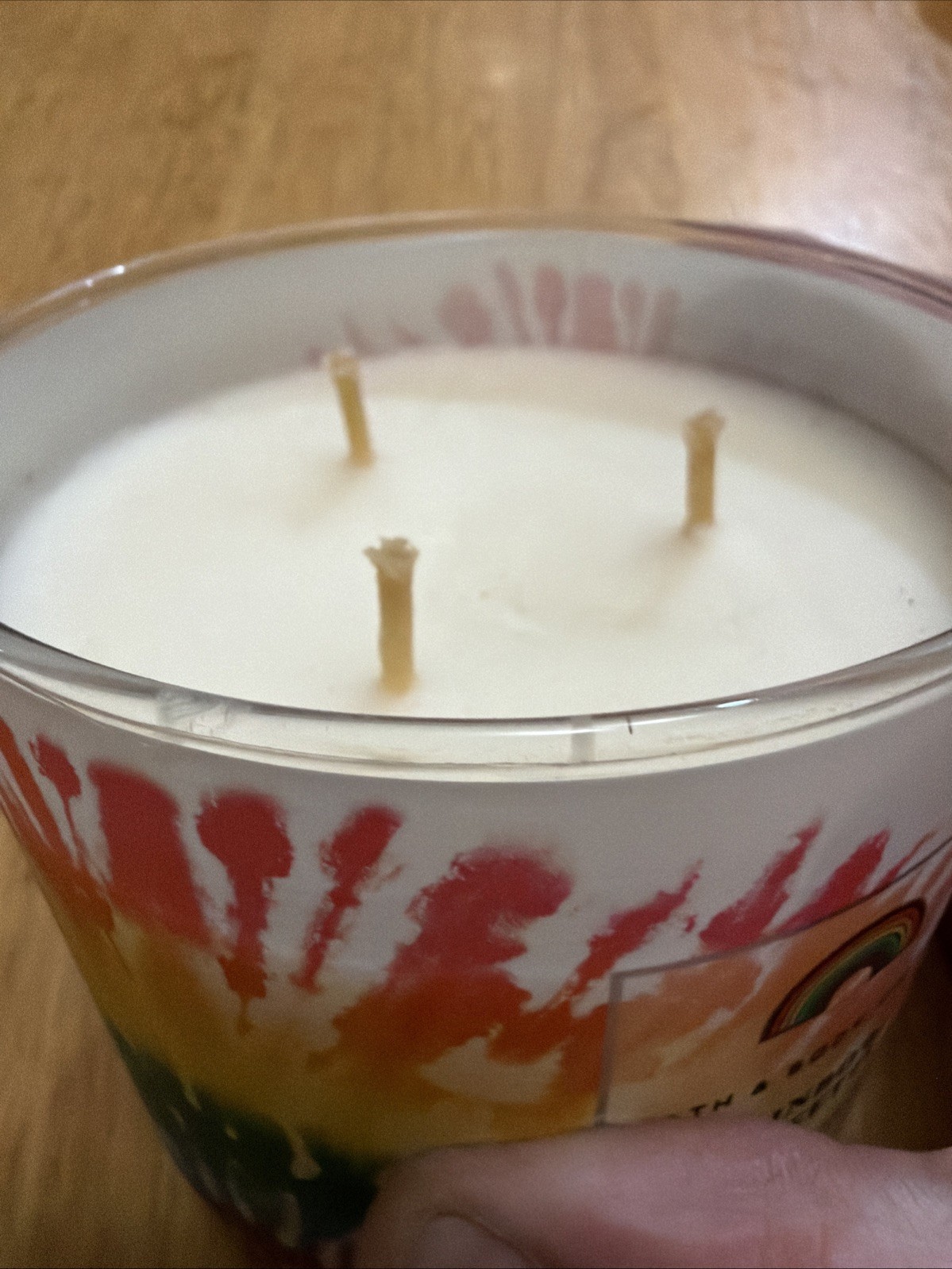 Bath & Body Works Rainbow Confetti 3-Wick Scented Candle