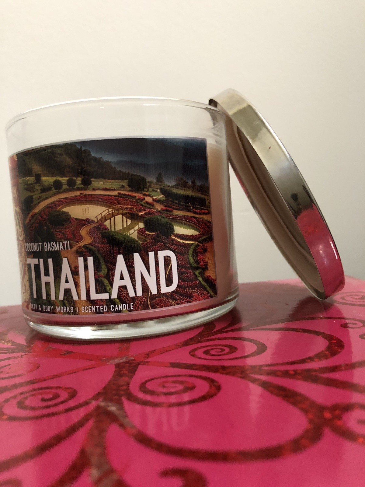 Bath & Body Works COCONUT BASMATI Aromatherapy Candle THAILAND RARE Delicious