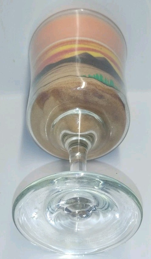 Sand Art Candle