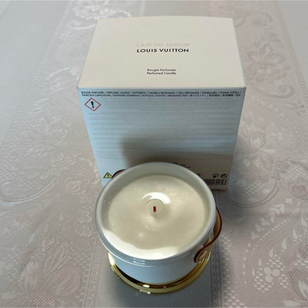 LOUIS VUITTON Candles Rail du Jardin 220g NEW With Box