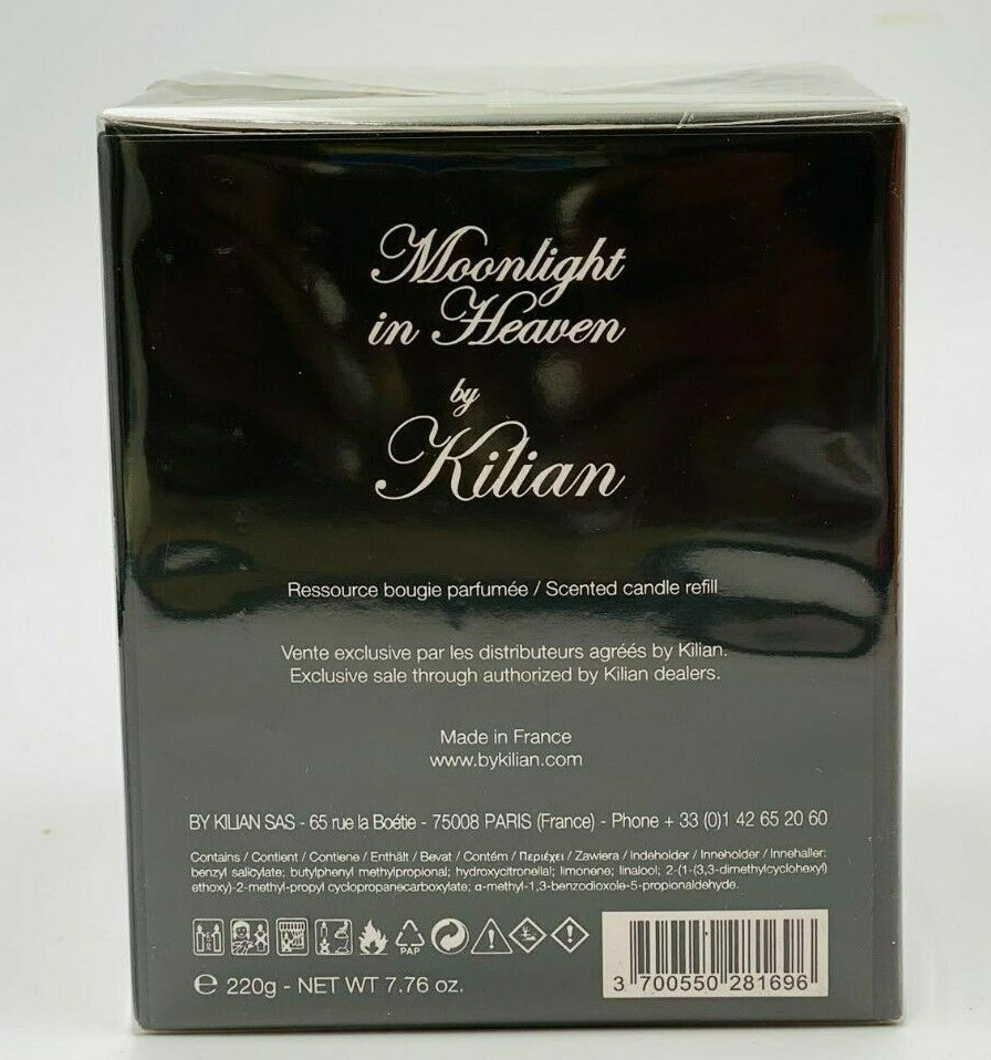 Kilian Moonlight in Heaven 220G/7.76 OZ SCENTED CANDLE SEALED RARE + FREE SHIP