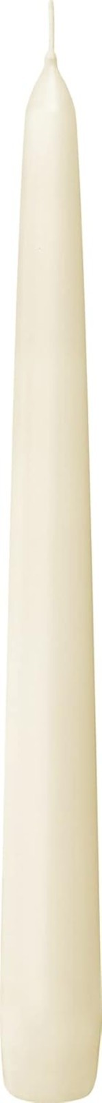 Long Burning Dripless Candles – 10″ Ivory Wax 30 Pack