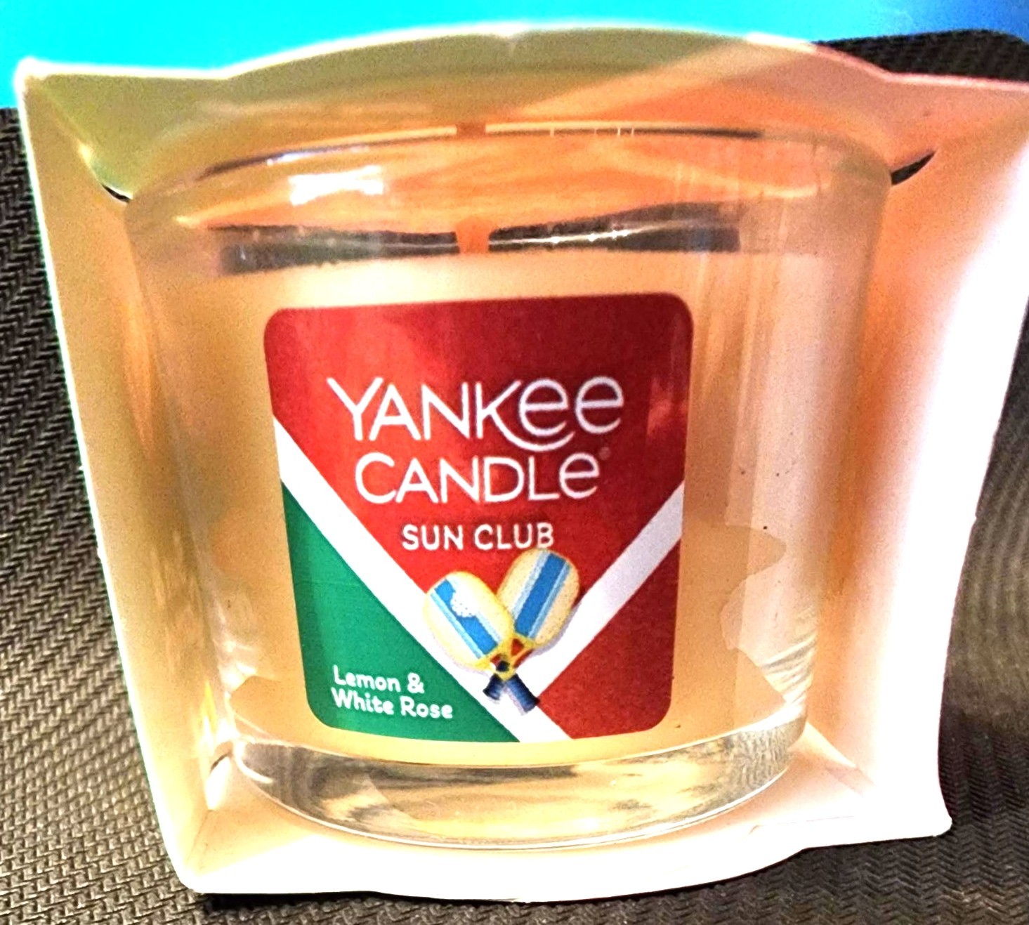 Yankee Candle Sun Club Lemon & White Rose OR Big Apple Christmas Mini Jar U PICK