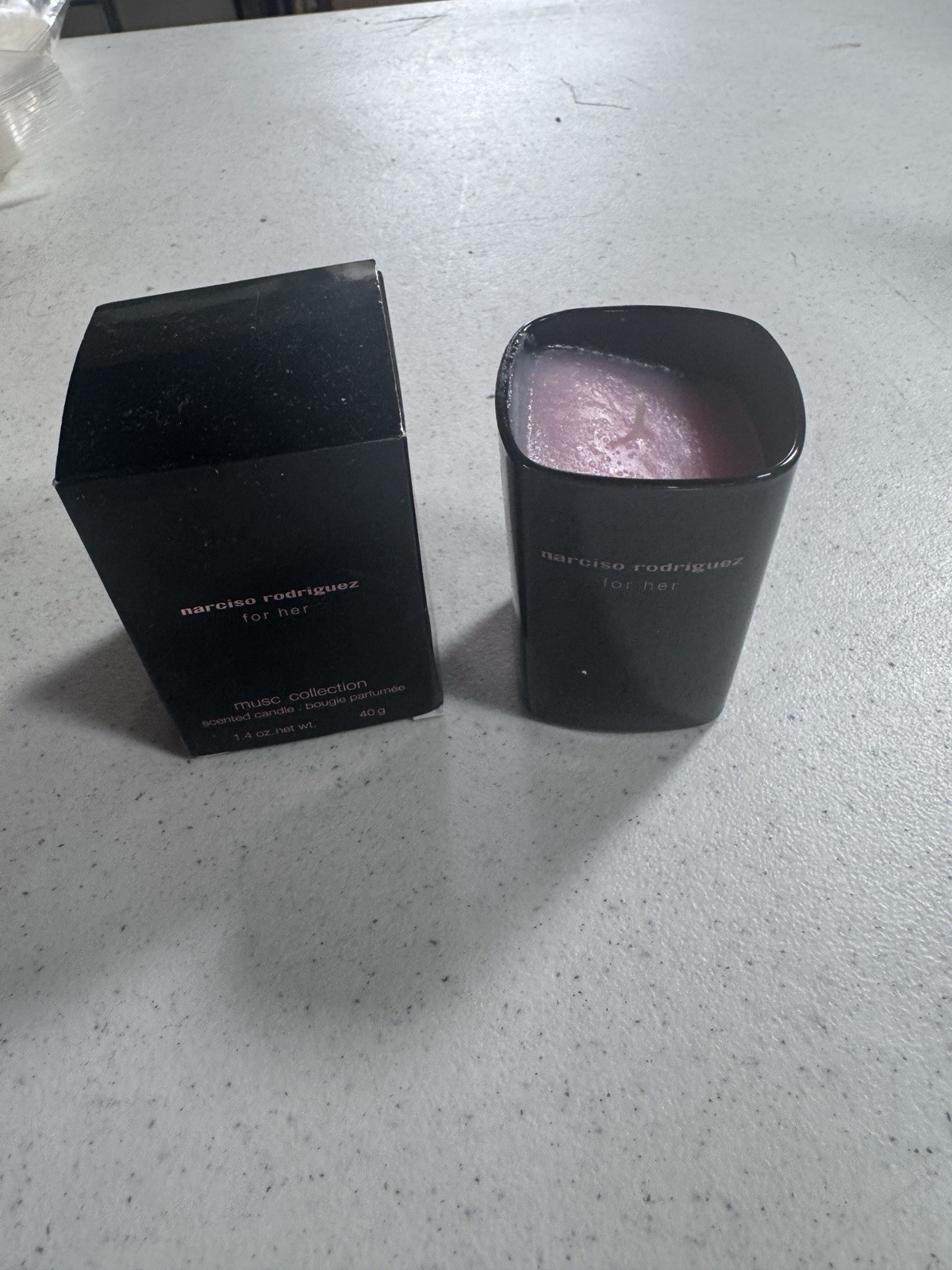 NARCISO RODRIGUEZ SCENTED CANDLE 1.4oz 40g NEW IN BOX 100% AUTHENTIC