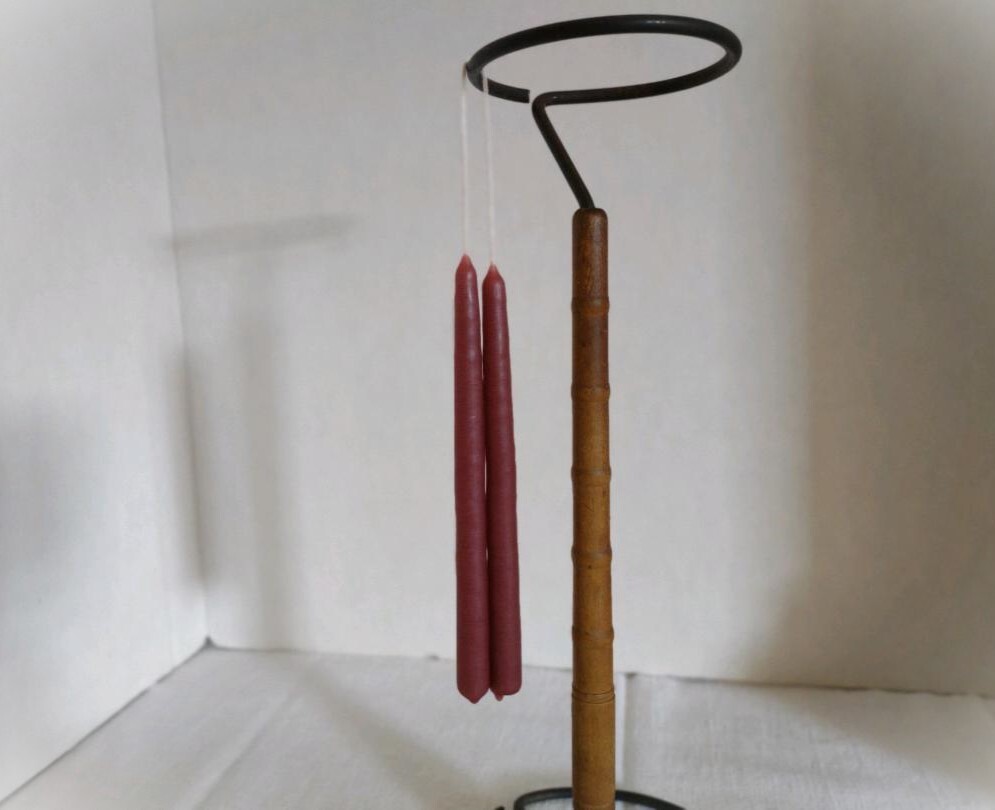 Hand-Dipped Taper Candle Pair ~ 6″ Mini ~ 11 Colors ~ Scented & Unscented