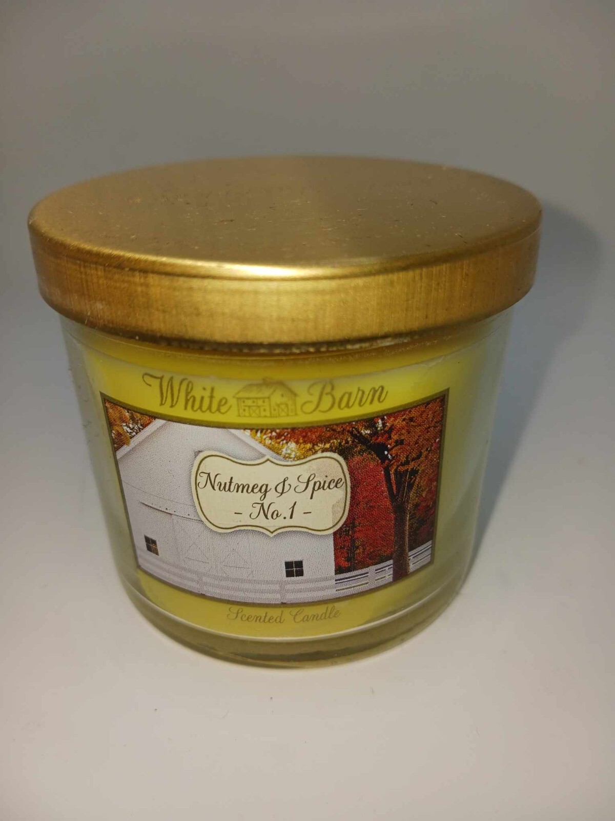 Bath & Body Works Nutmeg & Spice No.1 single wick candle NEW
