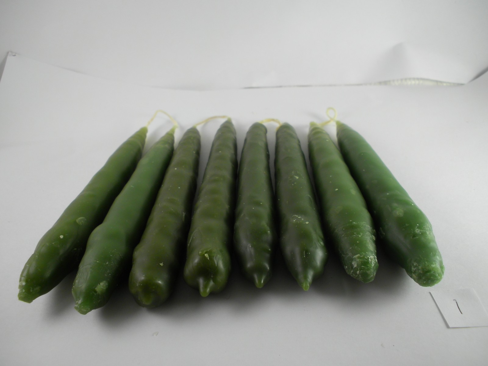 4 Pair Hand Dipped Taper Candles 5 In. Primitive Rustic Handmade Candles Scented
