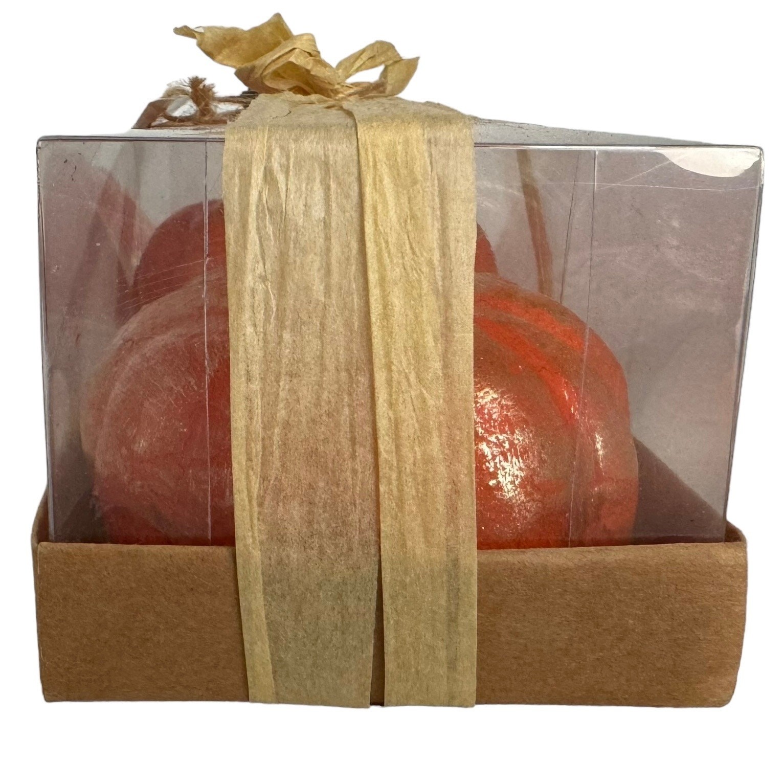 Gardeners Eden Pumpkin Candles Set of 3 Fall Autumn Thanksgiving Halloween