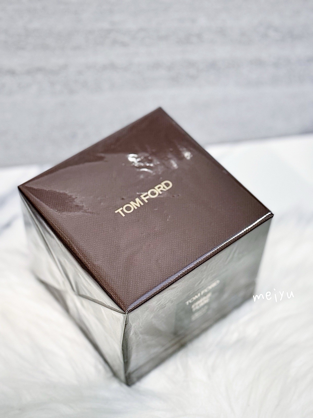 Tom Ford Ebene Fume Perfume Candle Bougie, Height 2.25 In. , New In Sealed Boxed